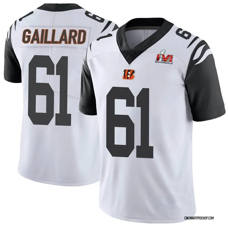 White Youth Thaddeus Moss Cincinnati Bengals Game Jersey