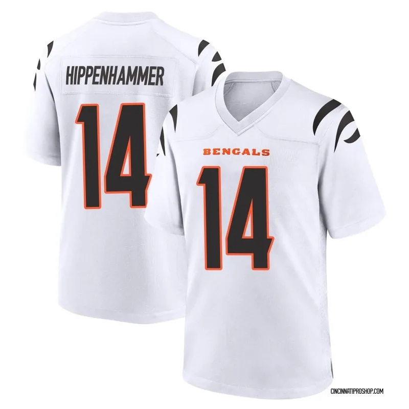 Youth Mac Hippenhammer Cincinnati Bengals Legend Silver Jersey