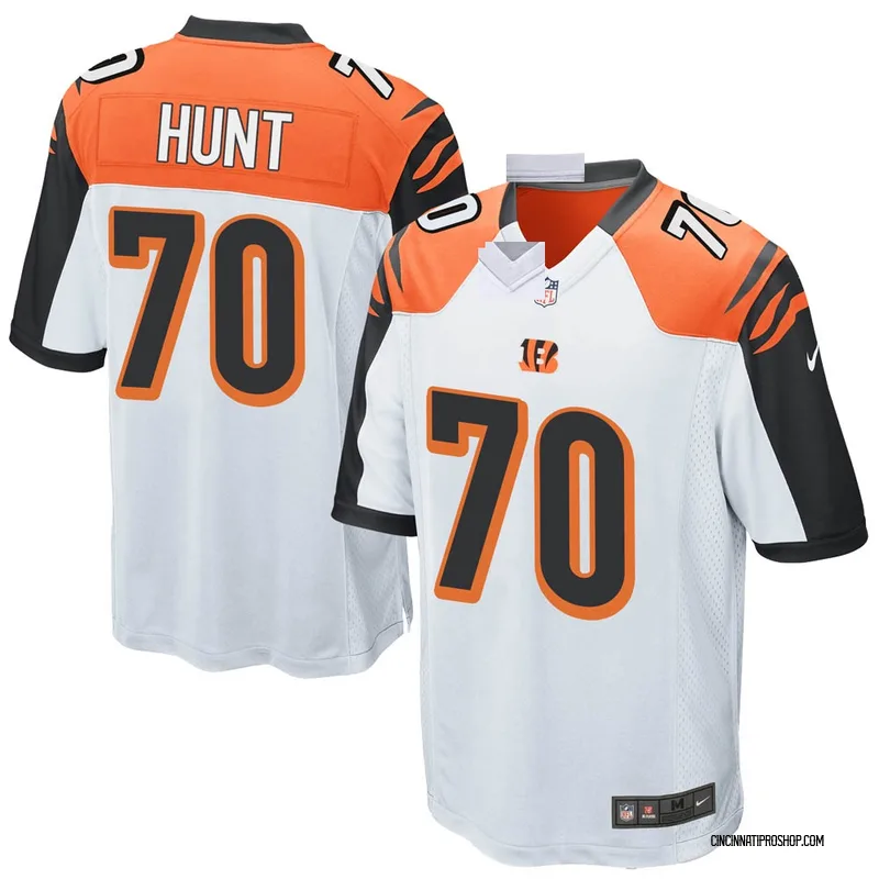 Orange Youth Margus Hunt Cincinnati Bengals Game Jersey