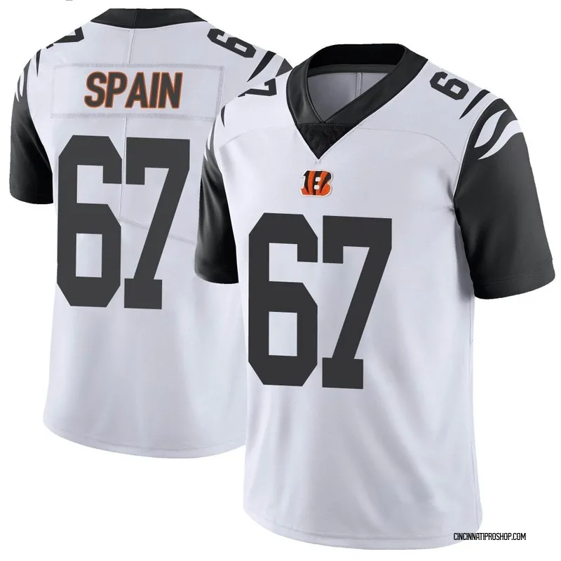 Black Men's Quinton Spain Cincinnati Bengals Game Fashion Jersey