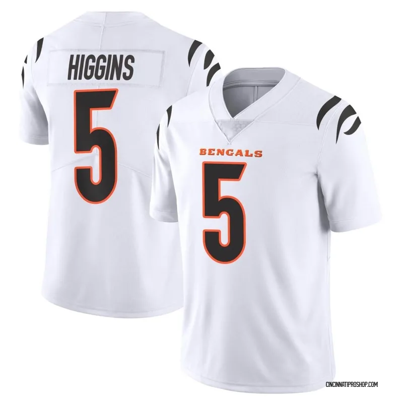 Tee Higgins Cincinnati Bengals Youth Black Distressed Name